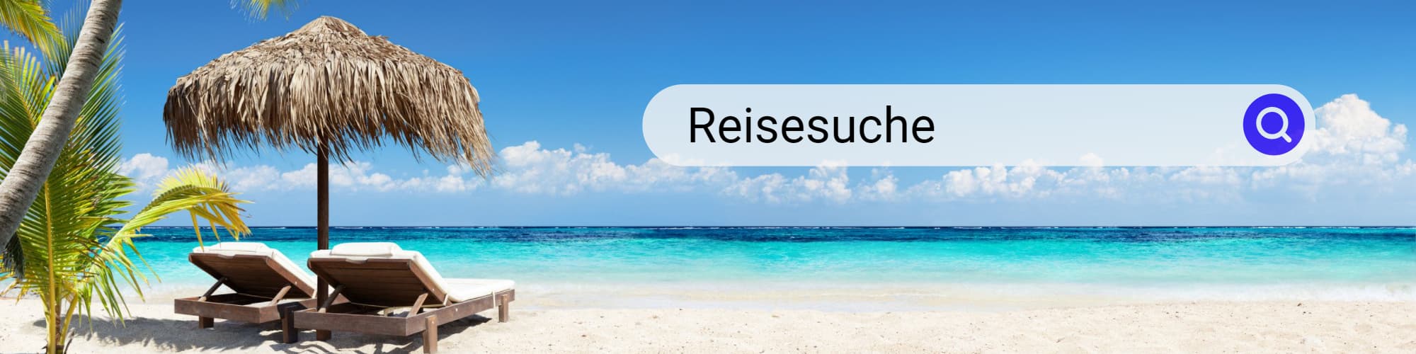 Hier kannst du die für dich passende Reise suchen.